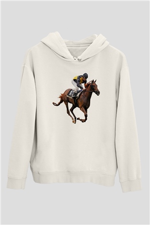 Jokey Beyaz Unisex Hoodie