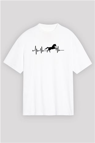 Jokey Beyaz Oversize Tişört Oversize T-shirt - TişörtFabrikası