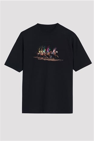 Jokey Siyah Oversize Tişört Oversize T-shirt - TişörtFabrikası