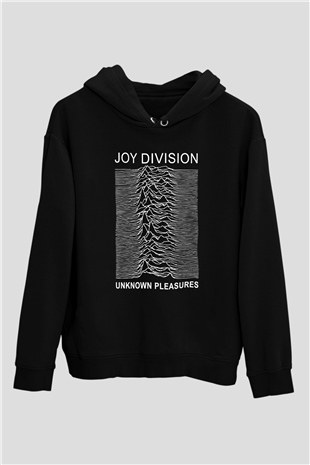 Joy Division Siyah Unisex Hoodie