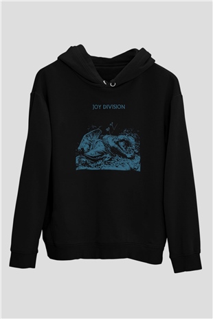 Joy Division Siyah Unisex Hoodie