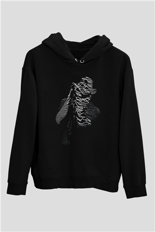 Joy Division Siyah Unisex Hoodie