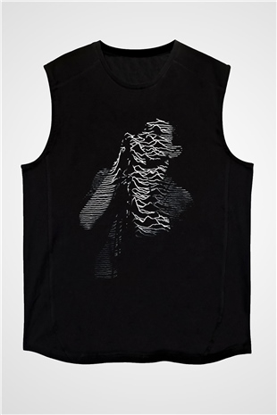 Joy Division Siyah Unisex Kolsuz Tişört