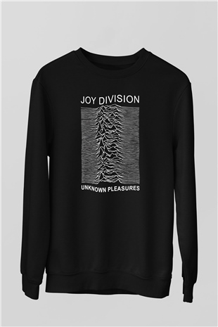 Joy Division Siyah Unisex Sweatshirt