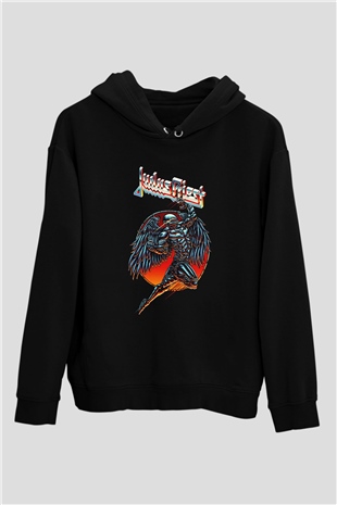 Judas Priest Siyah Unisex Hoodie