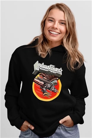 Judas Priest Siyah Unisex Hoodie