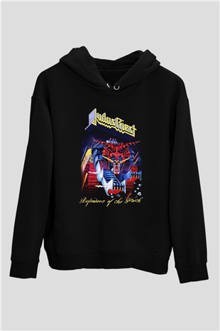Judas Priest Siyah Unisex Hoodie
