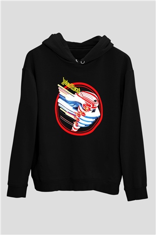 Judas Priest Siyah Unisex Hoodie