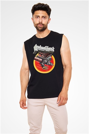 Judas Priest Siyah Unisex Kolsuz Tişört