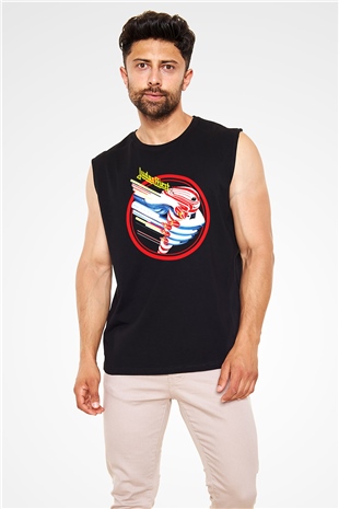 Judas Priest Siyah Unisex Kolsuz Tişört