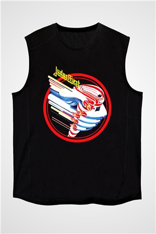 Judas Priest Siyah Unisex Kolsuz Tişört