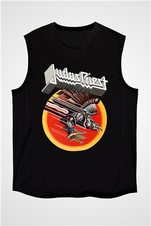 Judas Priest Siyah Unisex Kolsuz Tişört