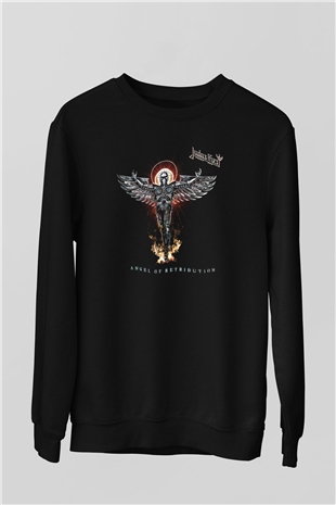 Judas Priest Siyah Unisex Sweatshirt