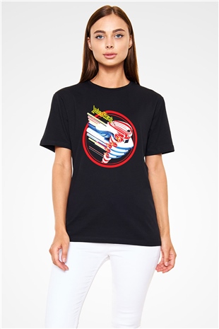 Judas Priest Siyah Unisex Tişört T-Shirt - TişörtFabrikası