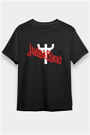 Judas Priest Siyah Unisex Tişört T-Shirt - TişörtFabrikası