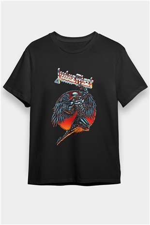 Judas Priest Siyah Unisex Tişört T-Shirt - TişörtFabrikası