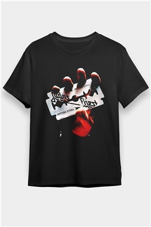 Judas Priest Siyah Unisex Tişört T-Shirt - TişörtFabrikası
