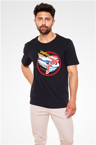 Judas Priest Siyah Unisex Tişört T-Shirt - TişörtFabrikası