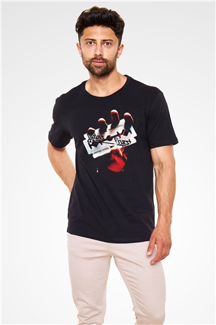 Judas Priest Siyah Unisex Tişört T-Shirt - TişörtFabrikası