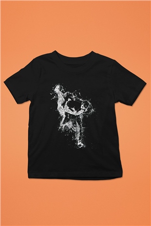 Judo Baskılı Unisex Siyah  Çocuk Tişört