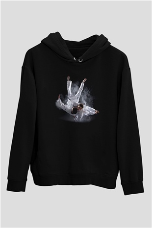 Judo Siyah Unisex Hoodie