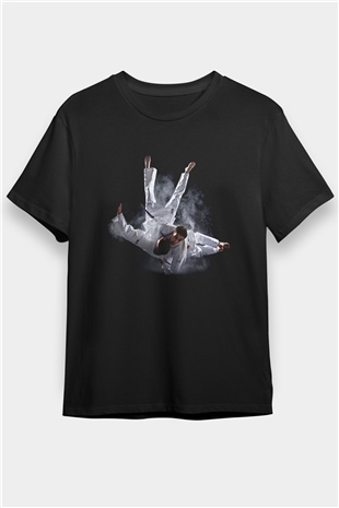 Judo Siyah Unisex Tişört T-Shirt - TişörtFabrikası
