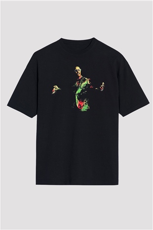 Juicy-J Siyah Oversize Tişört Oversize T-shirt - TişörtFabrikası