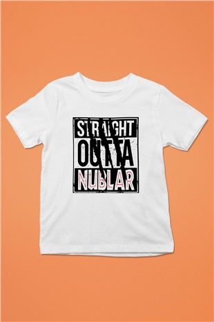 Jurassic Park Baskılı Beyaz Unisex Çocuk Tişört