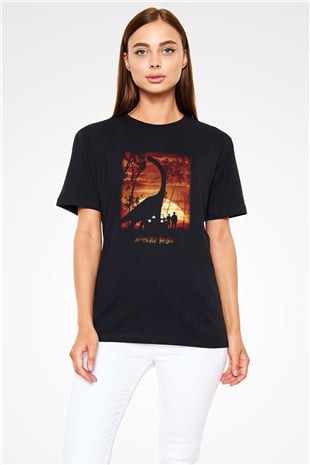 Jurassic Park Siyah Unisex Tişört T-Shirt