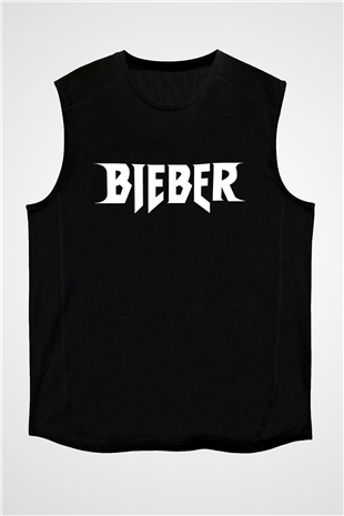 Justin Bieber Siyah Unisex Kolsuz Tişört