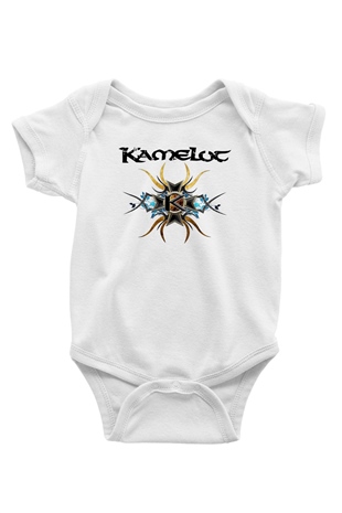 Kamelot Beyaz Bebek Body - Zıbın