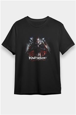 Kamelot Siyah Unisex Tişört T-Shirt - TişörtFabrikası