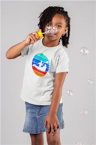 Kano Baskılı Unisex Beyaz Çocuk Tişört - Tshirt