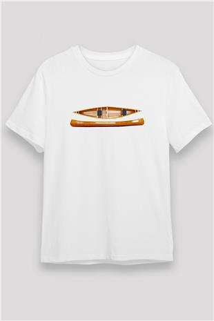 Kano Baskılı Unisex Beyaz Tişört - Tshirt