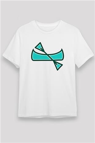 Kano Baskılı Unisex Beyaz Tişört - Tshirt