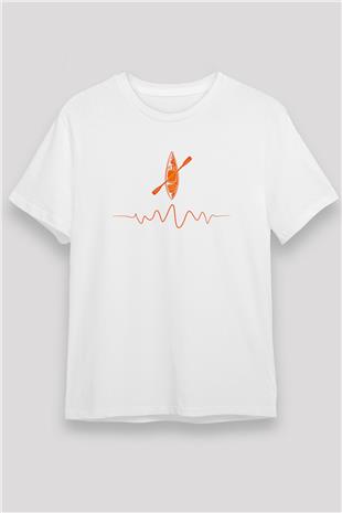 Kano Baskılı Unisex Beyaz Tişört - Tshirt