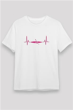 Kano Baskılı Unisex Beyaz Tişört - Tshirt