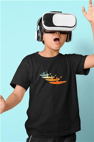 Kano Baskılı Unisex Siyah Çocuk Tİşörtü - Tshirt