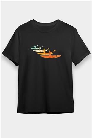 Kano Baskılı Unisex Siyah Tişört - Tshirt