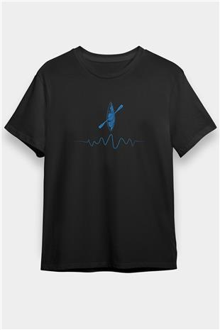 Kano Baskılı Unisex Siyah Tişört - Tshirt