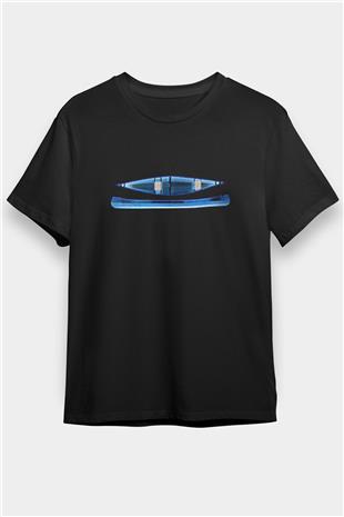 Kano Baskılı Unisex Siyah Tişört - Tshirt