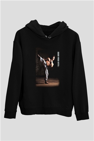 Karate Siyah Unisex Hoodie