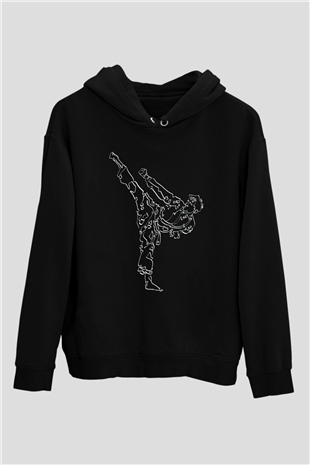 KarateciSiyah  Unisex Hoodie