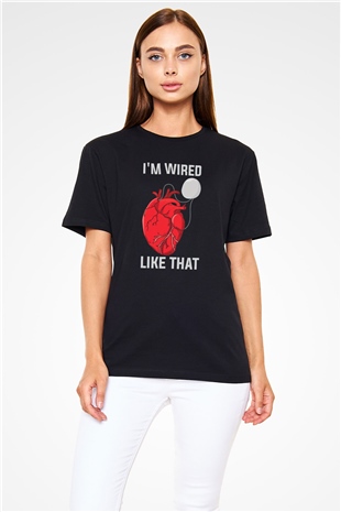 Kardiyolog Siyah Unisex Tişört T-Shirt - TişörtFabrikası