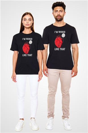 Kardiyolog Siyah Unisex Tişört T-Shirt - TişörtFabrikası