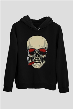 Karizma Kuru KafaSiyah  Unisex Hoodie