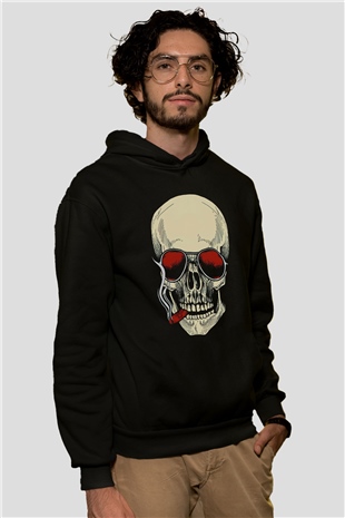 Karizma Kuru KafaSiyah  Unisex Hoodie