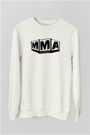 Karma dövüş sanatları Beyaz Unisex Sweatshirt