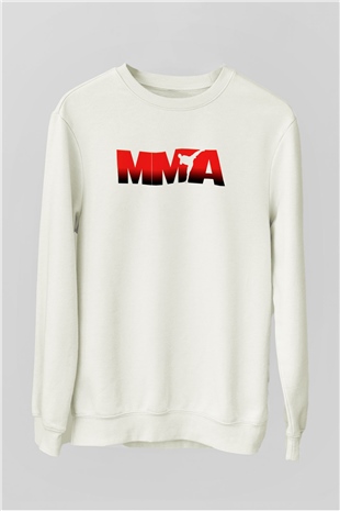 Karma dövüş sanatları Beyaz Unisex Sweatshirt