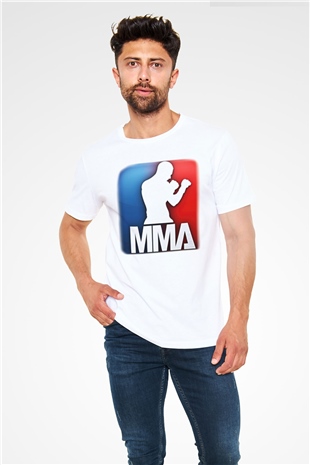 Karma dövüş sanatları Beyaz Unisex Tişört T-Shirt - TişörtFabrikası